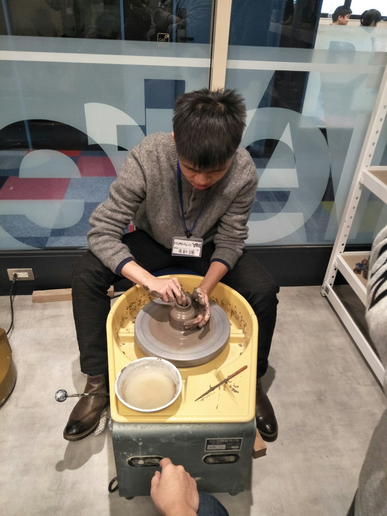 圖8：自製陶器
