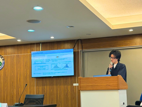 Photo 10. Taiwanese and Japanese faculty and students present their research findings at the symposium.Image